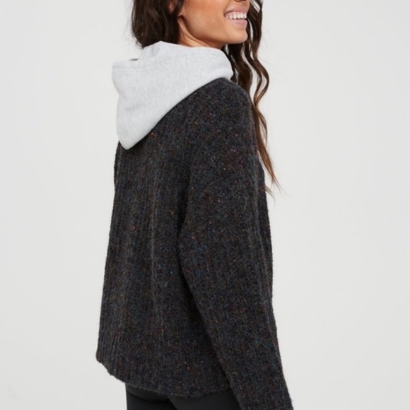 Aerie Hooded Sweater - Picture 7 of 8